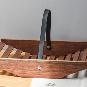 Mahogany Garden Flower Trug