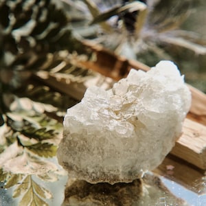 Raw Clear Quartz Crystal Cluster - Washington State Geode