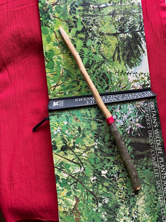 Apple Wood Wand With Consecration Method Witchcraft Etsy