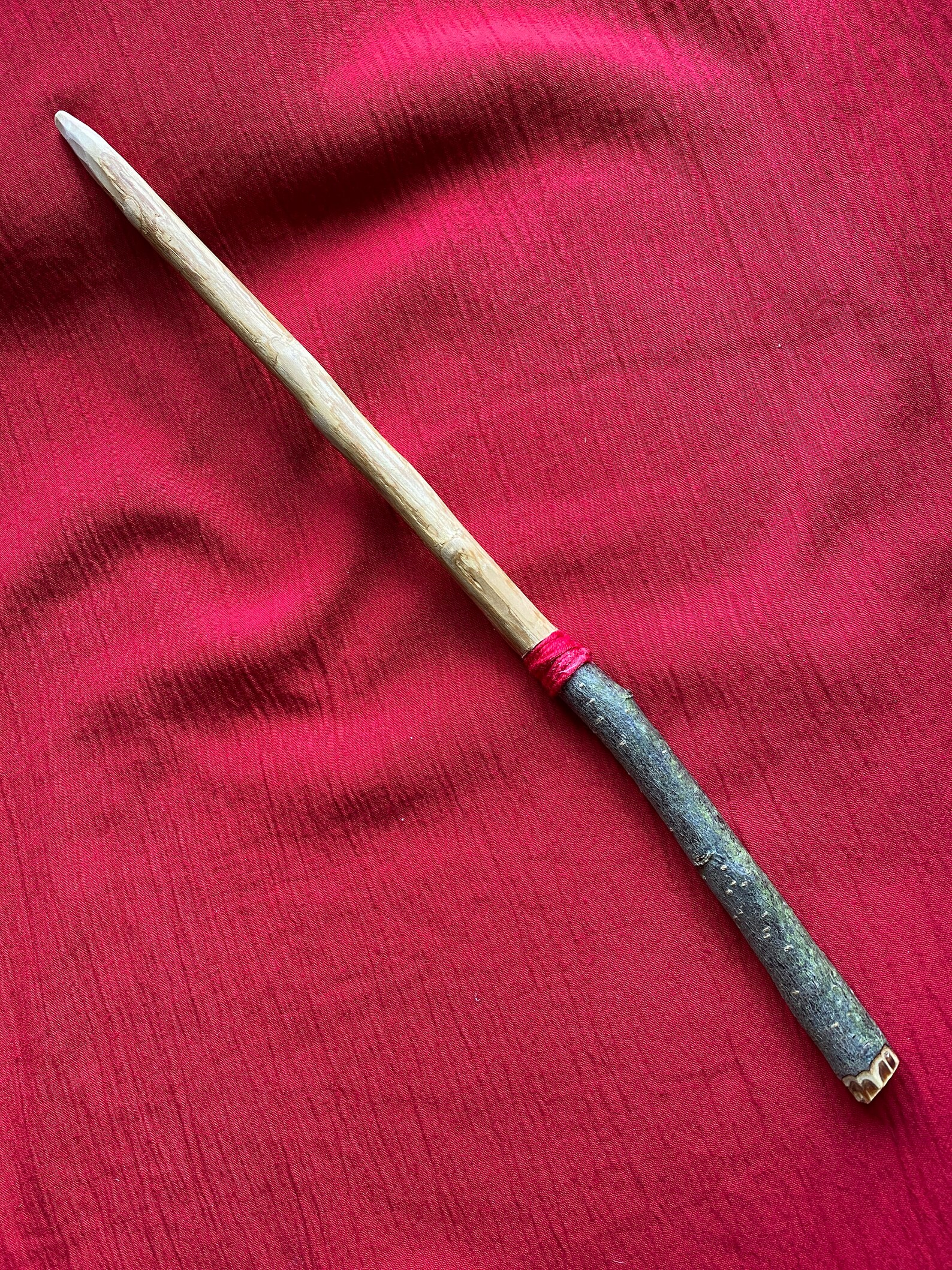 Apple Wood Wand With Consecration Method Witchcraft Etsy