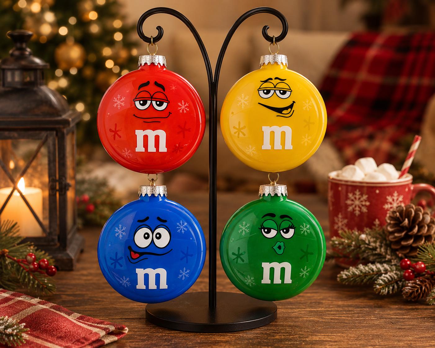 【レア】M&M's Animated Christmas Ornament M&ms Christmas Ornaments - Etsy Canada