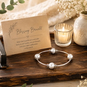 Pulseiras para todas as bênçãos da sua vida. Dia das Mães, aniversário de casamento, aniversário de nascimento, pedra de nascimento. Lembre-se que a Páscoa está chegando. Pulseira da bênção.