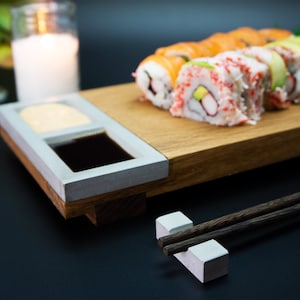 Sushi Board | Sushi Tray | Sushi Serving Tray | Sushi Serving Plate | Wooden Sushi Tables | Serving Board | Wooden Tray | Sushi Table Decor