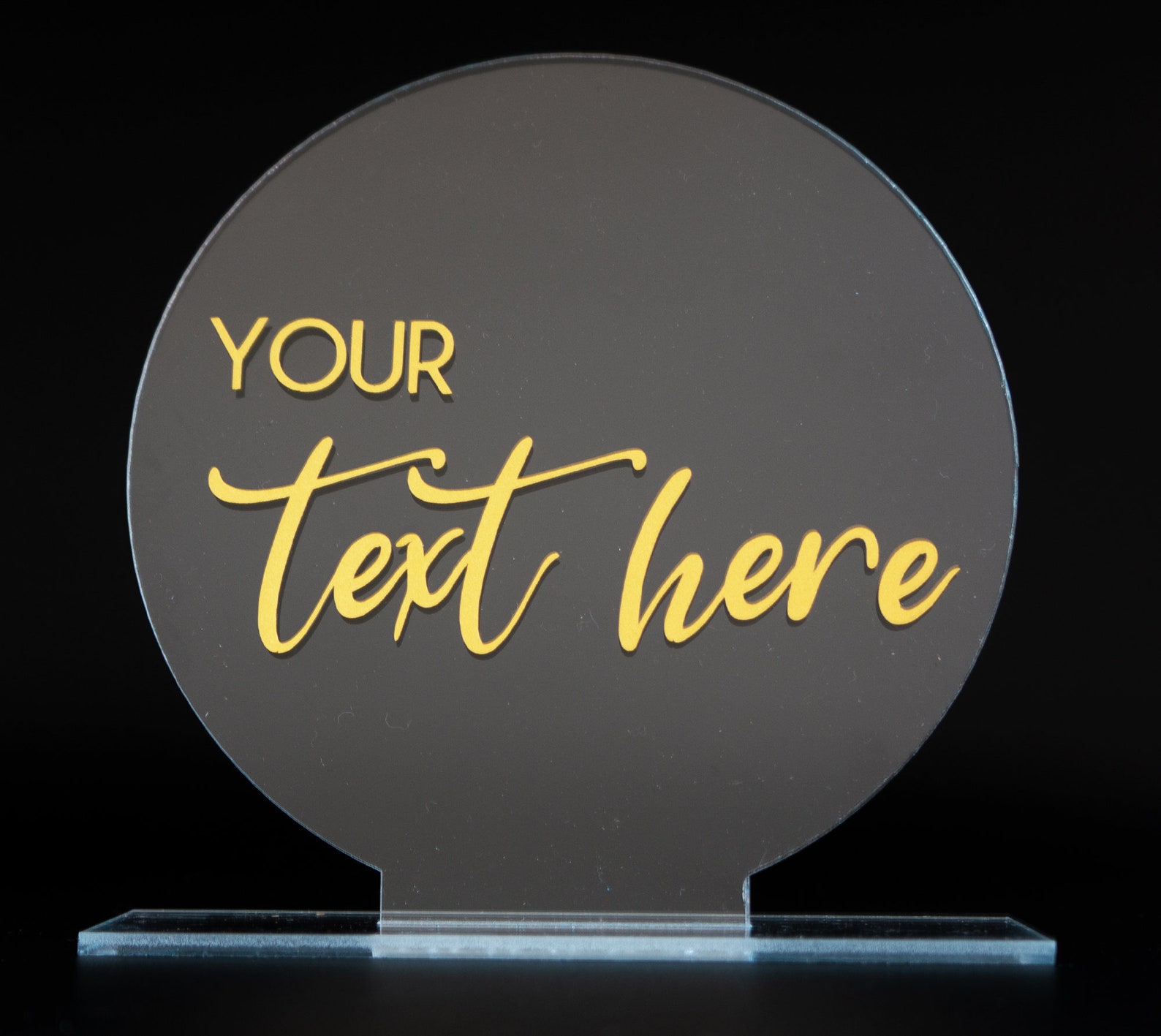 Acrylic Table Tag Set of 6 Table Tags Acrylic Table Name Etsy UK