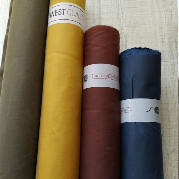 Oilskin light (gewachste Baumwolle)  von Hanabi , in 4 Farben, 100% Baumwolle - 0,5mtr