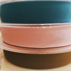 Wonderfully soft elastic band in 3 colors from HDS Modestoffe, 40 mm wide 100 cm long for skirts, trousers, underwear, etc image 1