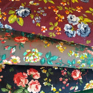 Beautiful rose baby cord/ fine cord in 3 colors (black, gray, dark berry) from Holland, 100% cotton - 0.5mtr