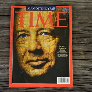Revista Time Número doble de diciembre de 1997 a enero de 1998/ Revista semanal vintage/ Celebre su año o semana de nacimiento/ Regalo de cumpleaños/ Hombre del año