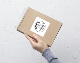 Growth Die-cut stickers