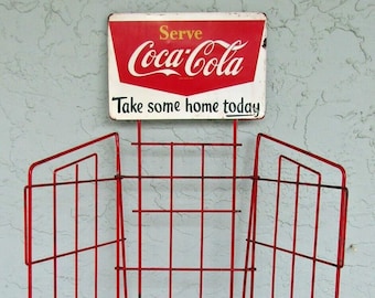 PICK UP ONLY - Antique Coca-cola Advertising Store Red Wire