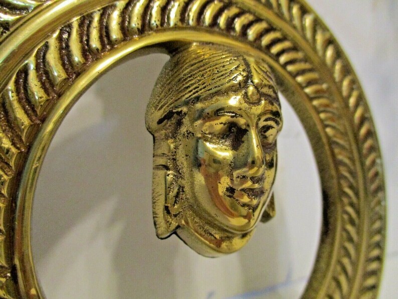 Pair of Brass Ethan Allen Two Candle Wall Sconces With Figural Etsy