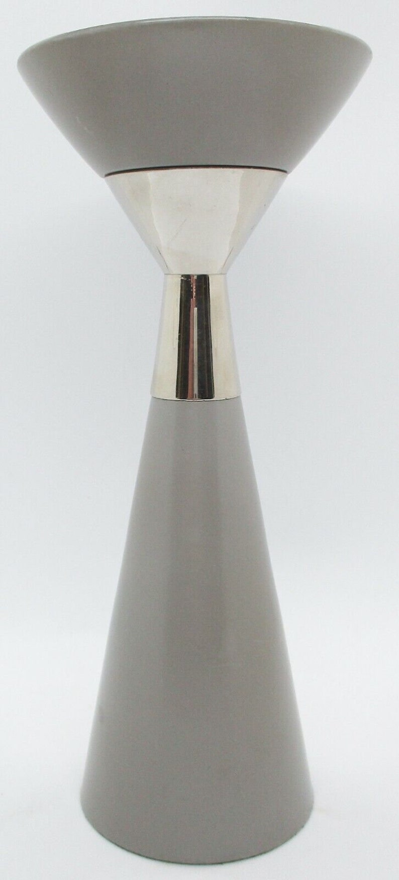 Global Views Dwell Studios Hourglass Pillar Candle Holders Set - Thumbnail 2