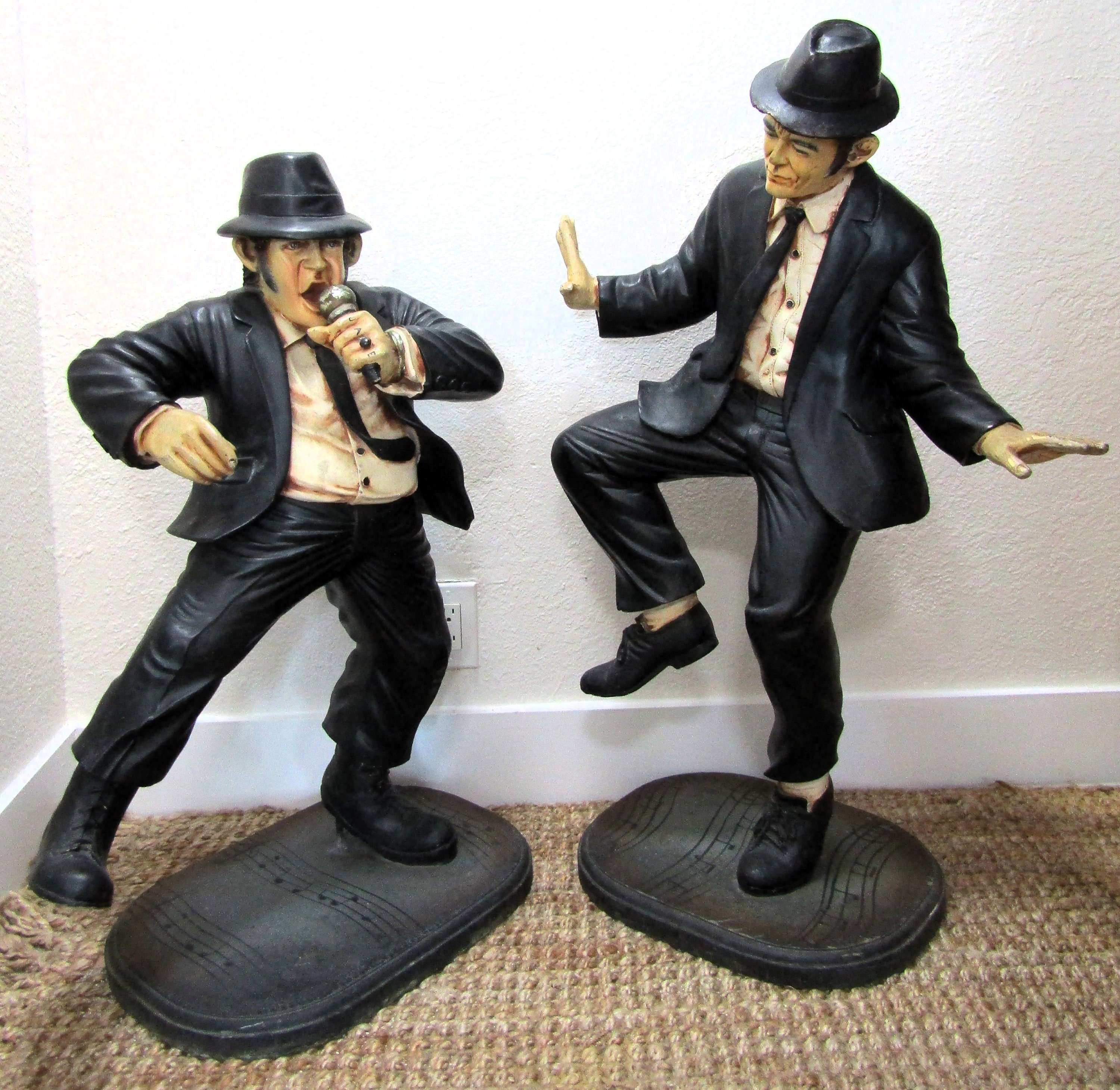 Blues Brothers Statues AAA Corporation Cast Resin 36