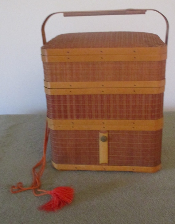 Japanese bamboo picnic bag hotsell
