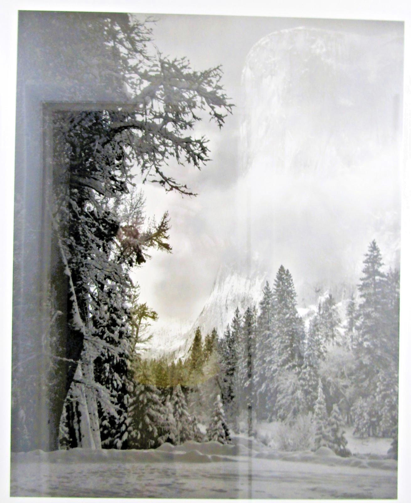 Ansel Adams Large Framed El Capitan Yosemite 1989 Gardner