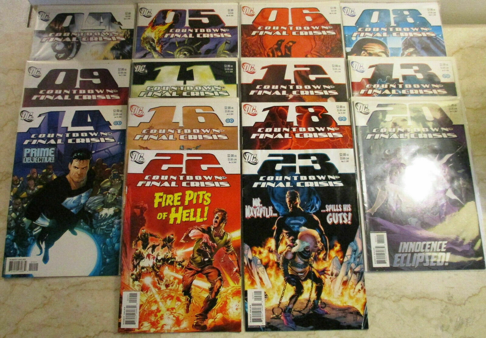 Lot of 38 DC Comics Countdown Collection Final Crisis - Etsy