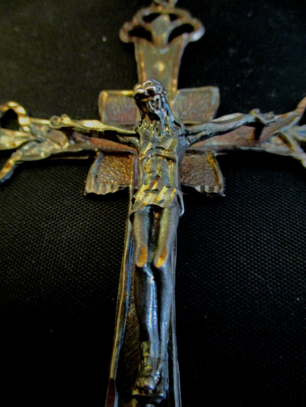 Vintage Sterling Silver 925 Detailed Pierced Crucifix Pendant - Etsy
