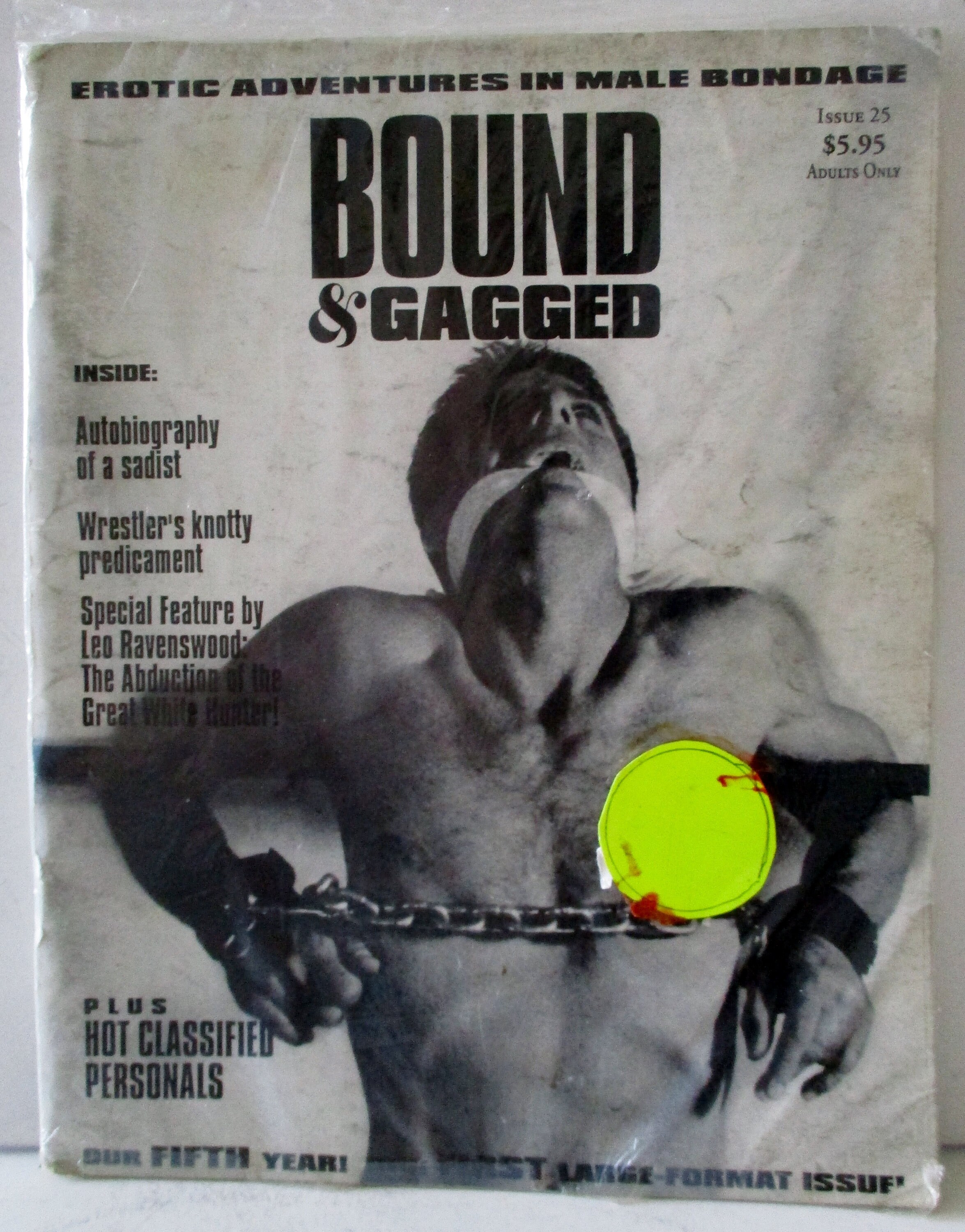 NEW UNOPENED Bound & Gagged Magazine Issue 25 Erotic - Etsy