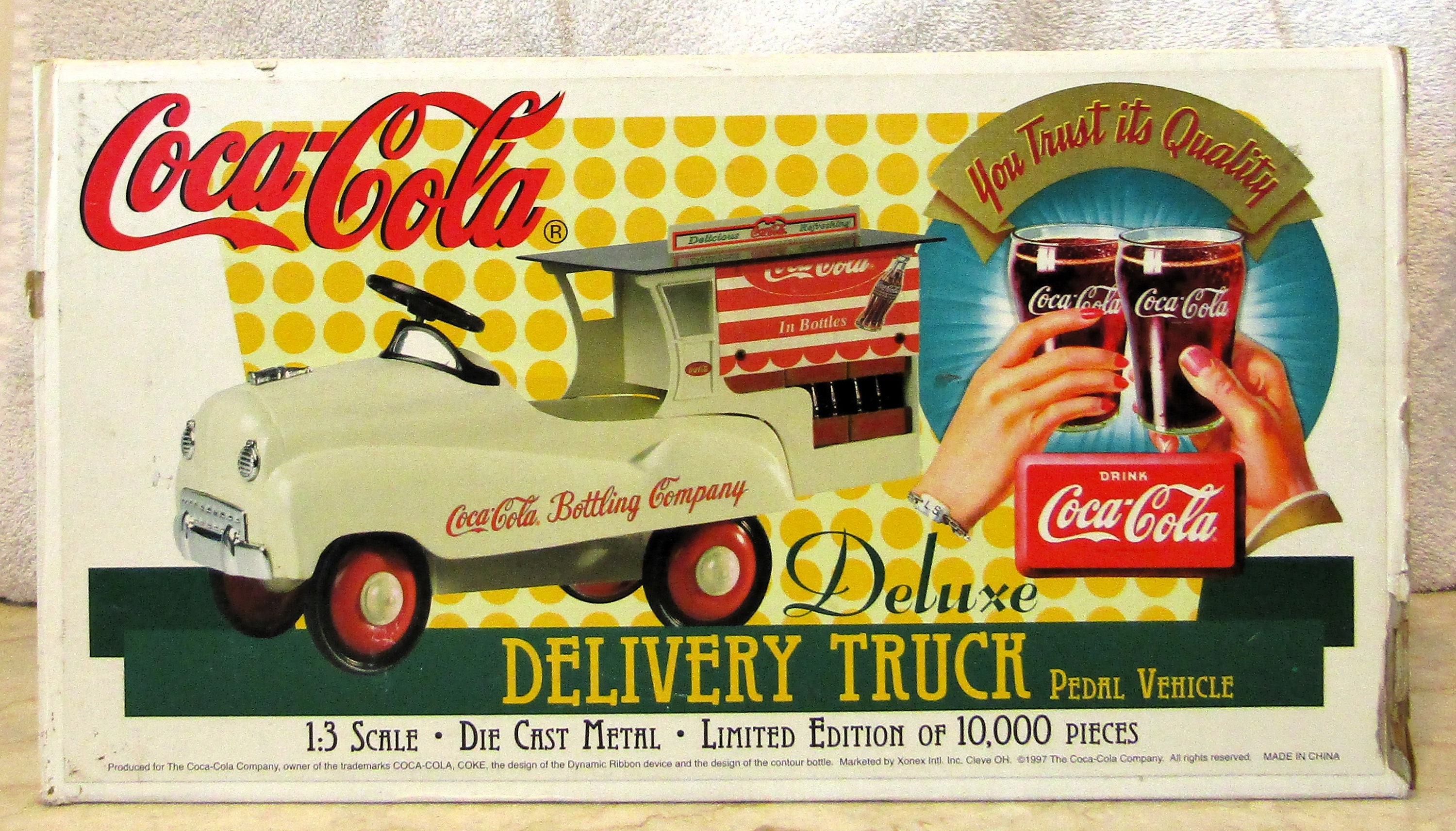 Ford Mustang Pedal Car Coca-Cola　希少　美品 Ford Mustang Pedal Car Coca-Cola 希少 美品 Coca Cola Pedal Car