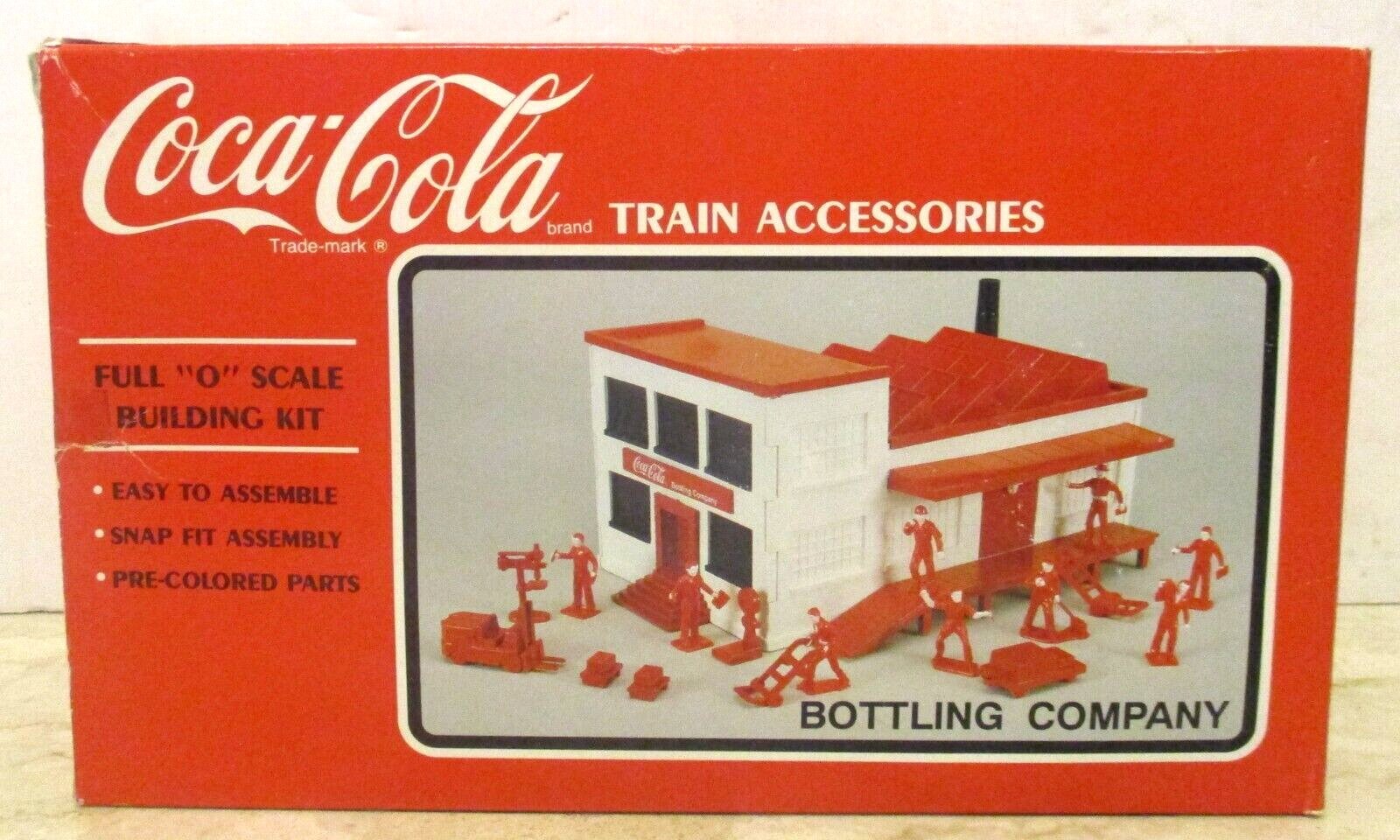 Coca-cola TTAX Train Accessories O Scale Bottling Company Model K-40111 ...