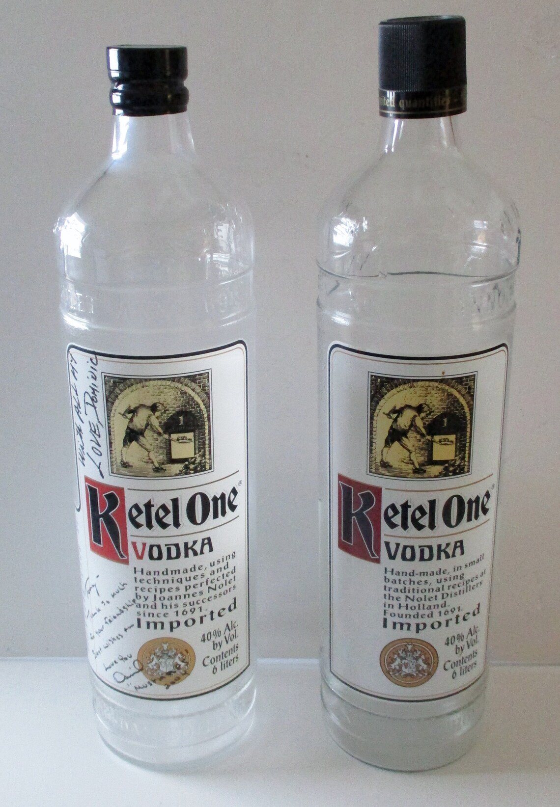 Paar Ketel One Wodka 6 Liter Große 6 Liter Flaschen leer Etsy
