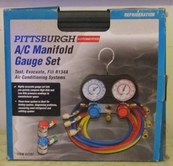 New PITTSBURGH R134A A/C Manifold Gauge Set Etsy