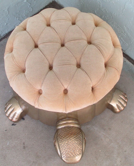 Turtle ottoman footstool deals