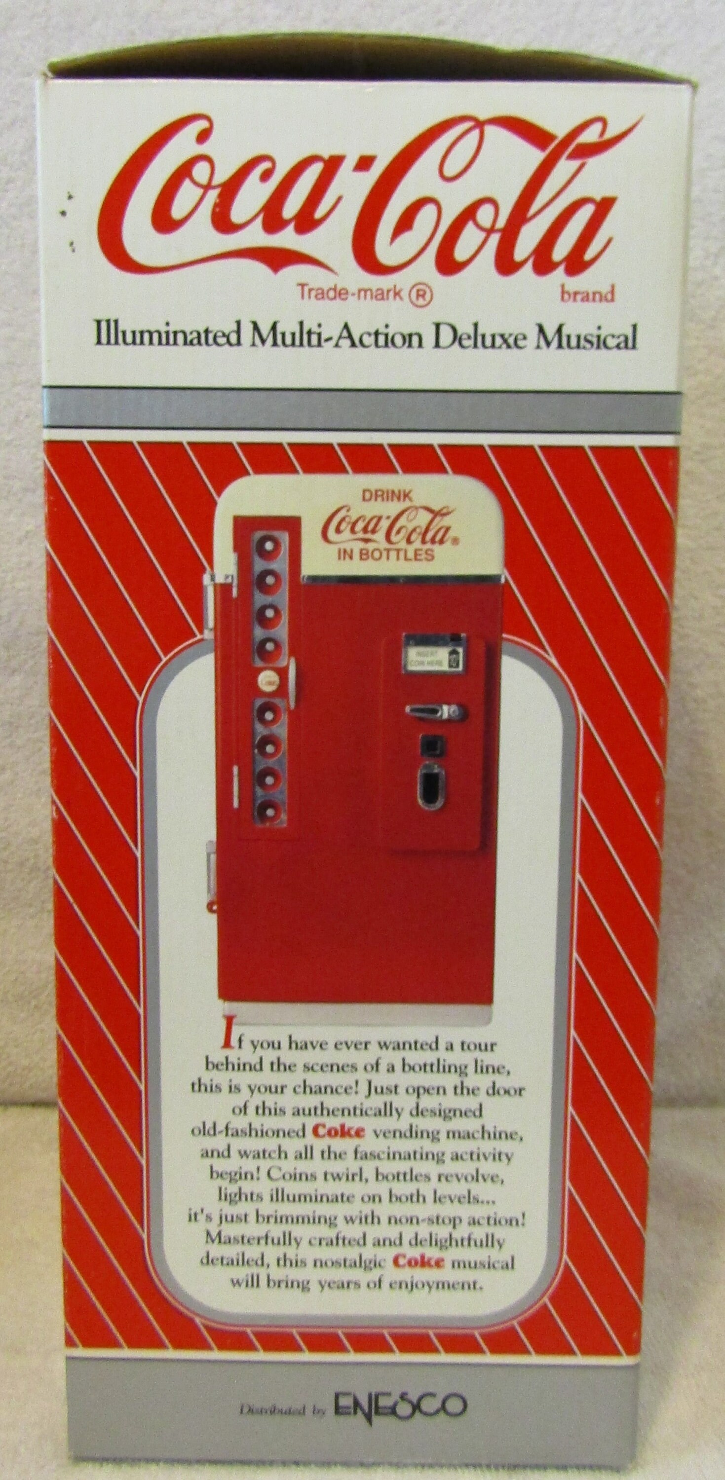 New Enesco I'd Like to Buy the World a Coke Illuminated Musical