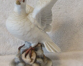 Vintage Pair of White Dove by Andrea Sadek Porcelain 9
