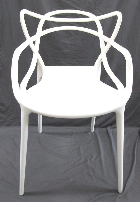 Mid-century Modern Kartell Masters White Technopolymer