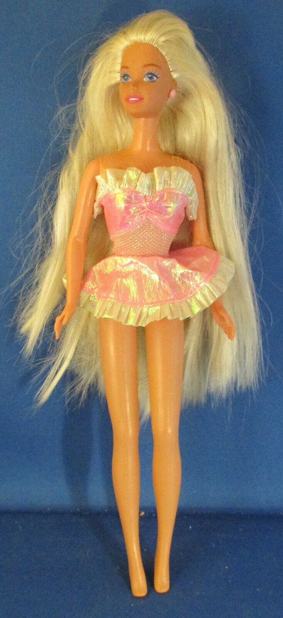 Mattel Vintage Superstar Barbie 1976 Doll Pink Dress - Etsy