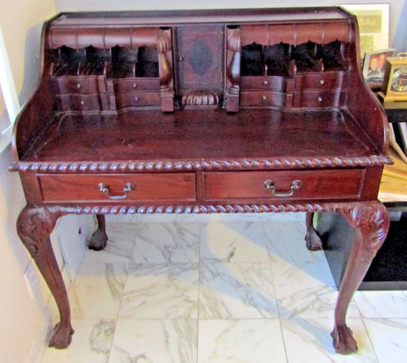Chippendale desk reproduction discount