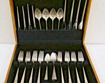 Vintage Da Vinci by Reed & Barton Sterling Silver Flatware Set Five Place 25 Pcs
