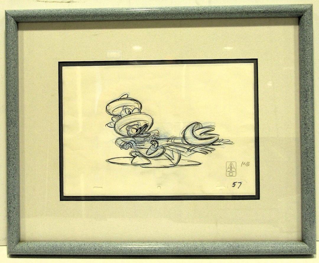 Hal Ambro Collection Vintage the Three Caballeros Animation Rough Drawing by Hal Ambro - Etsy