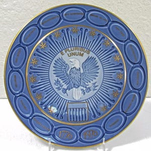1776-1976 Bing & Grondahl The Bicentennial Plate Special Edition