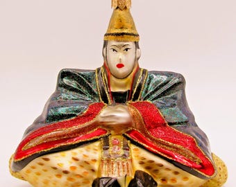Thomas Glenn Holidays Seated Japanese Emperor Ornament with Tags from Barney's