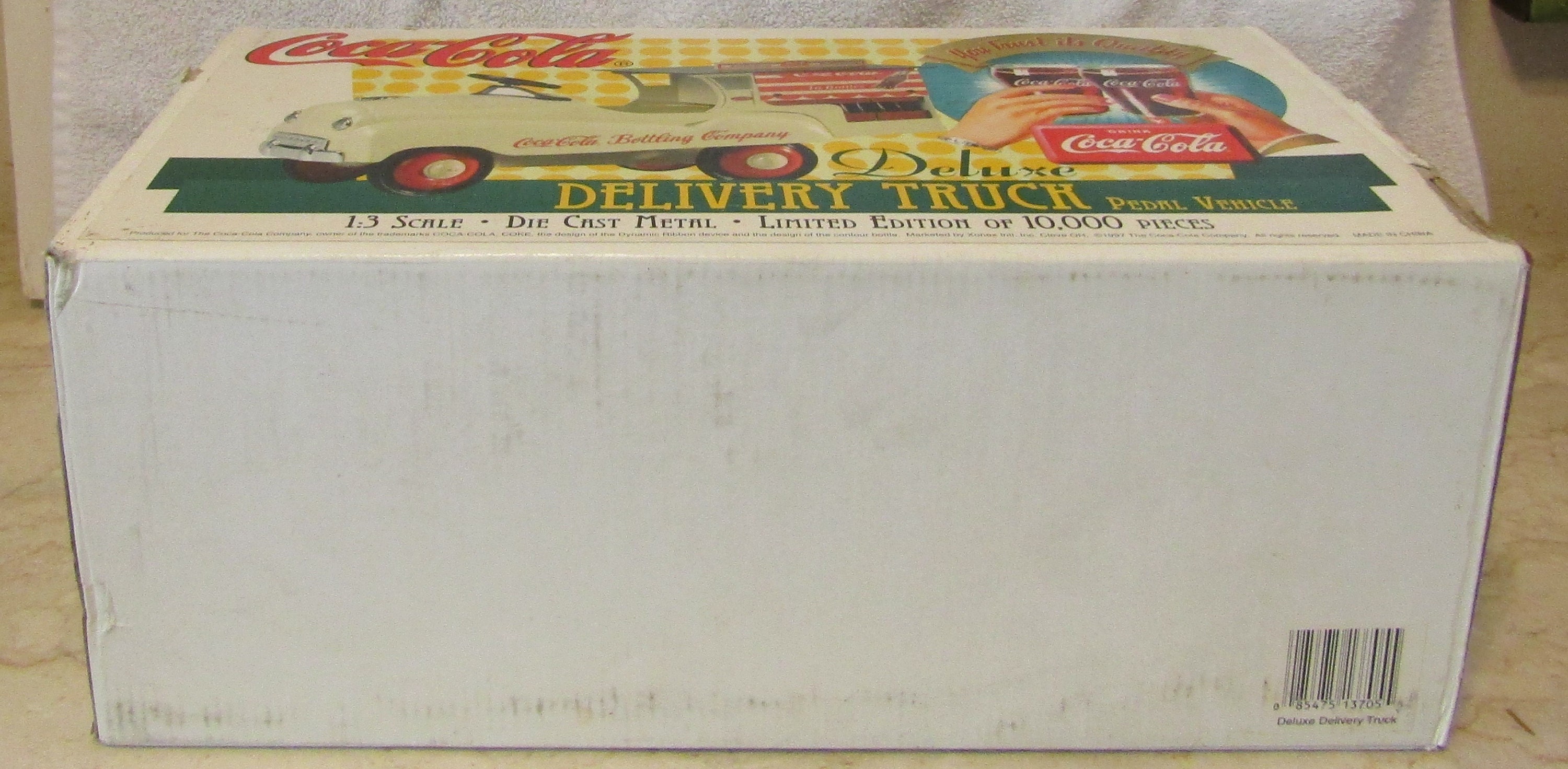 New 1997 Coca-cola Deluxe Delivery Truck Pedal Vehicle - Etsy