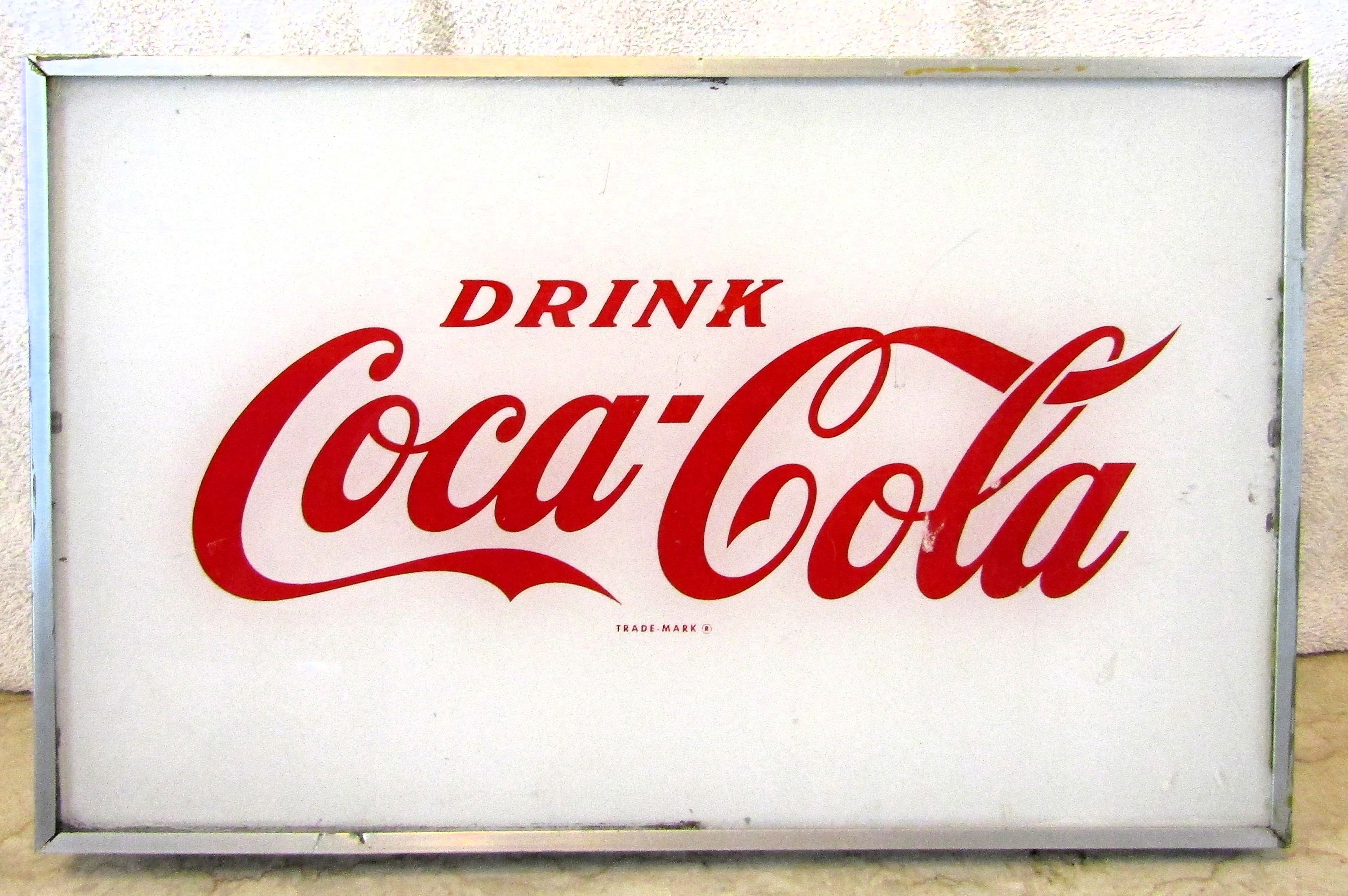Light up coke sign deals