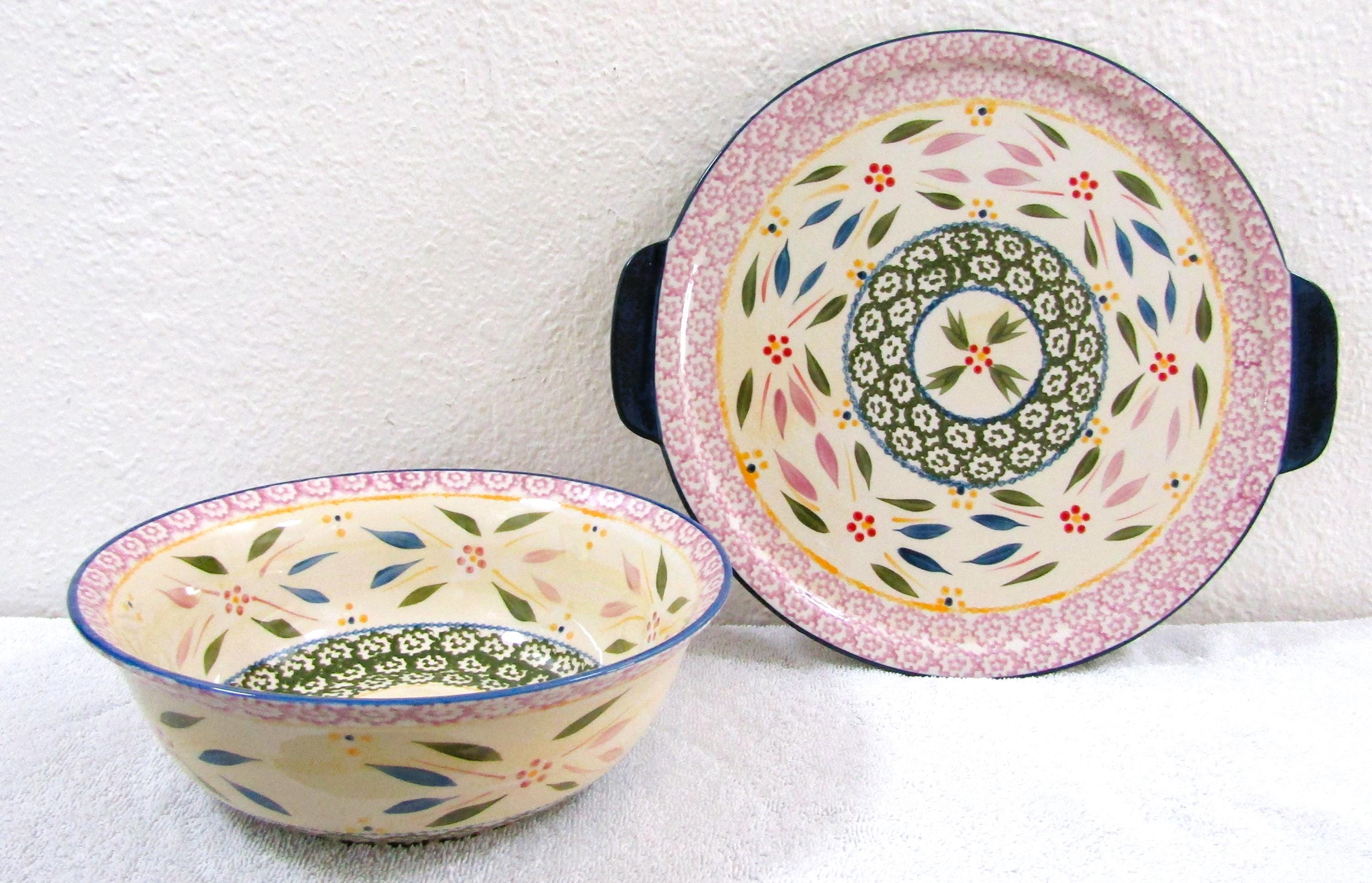 テンプテーションズ　by Tara オールドワールド　ボウル・プレートセット Temptations Old World by Tara Mixing Bowl Set Old World