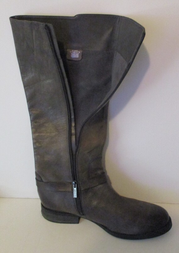 Women's grey riding outlet boots