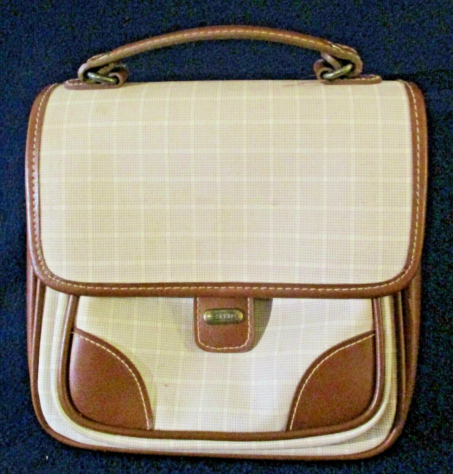 CLUTCH off-white x brown A-line