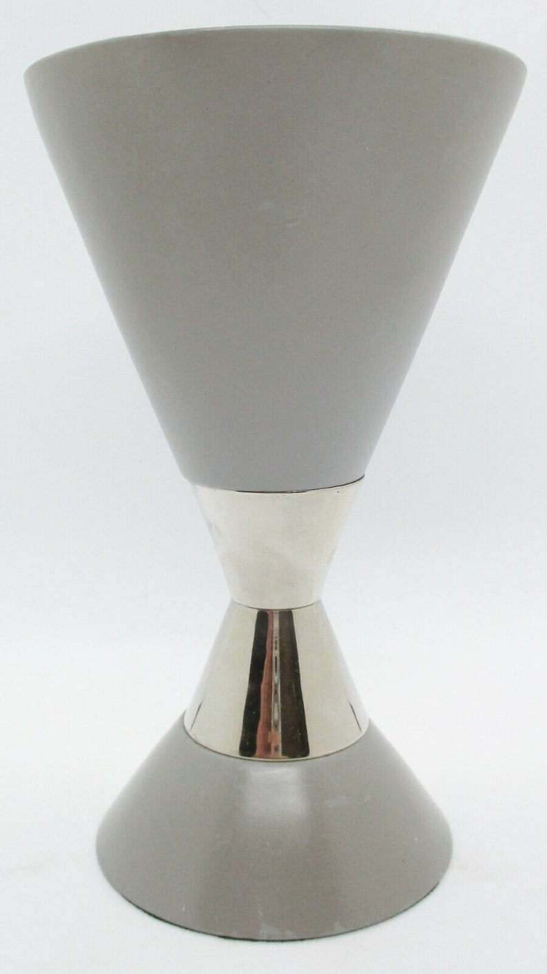 Global Views Dwell Studios Hourglass Pillar Candle Holders Set - Thumbnail 3