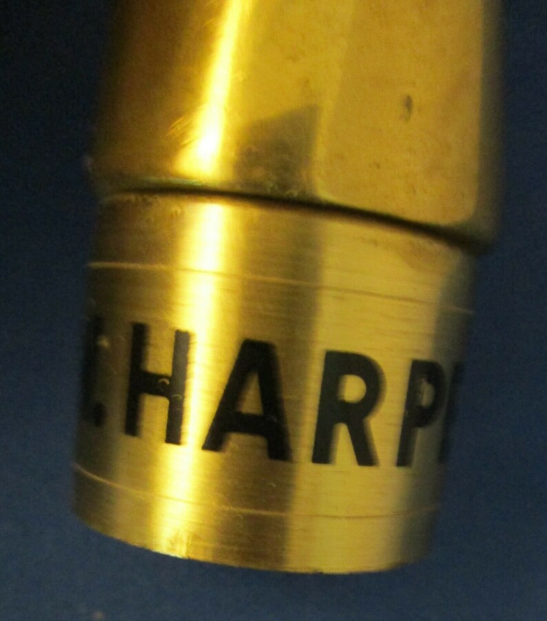 RARE Vintage I. W. Harper Brass Figural Cane Handle Etsy