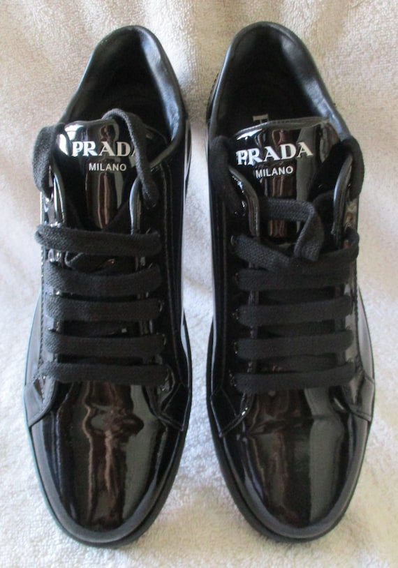 Women's Prada Calzature Donna Nero Vernice Black … - image 2