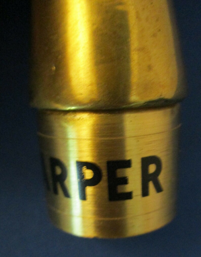 RARE Vintage I. W. Harper Brass Figural Cane Handle Etsy