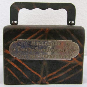 1900er Millsboro Trust & Safe Coverage Co. Sparabteilung Münzbank