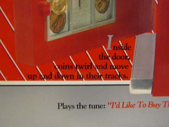 New Enesco I'd Like to Buy the World a Coke Illuminated Musical