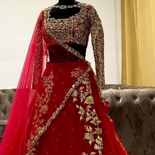 Work Lehenga Choli 
