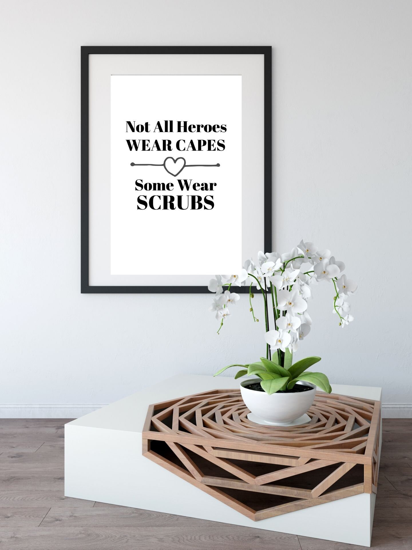 Nurse Print Nurse Gift Wall Art Modern Print Type Poster | Etsy