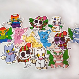 Die Cut Neopets Petpet Series 2 Vinyl Stickers- Pick Your Own!